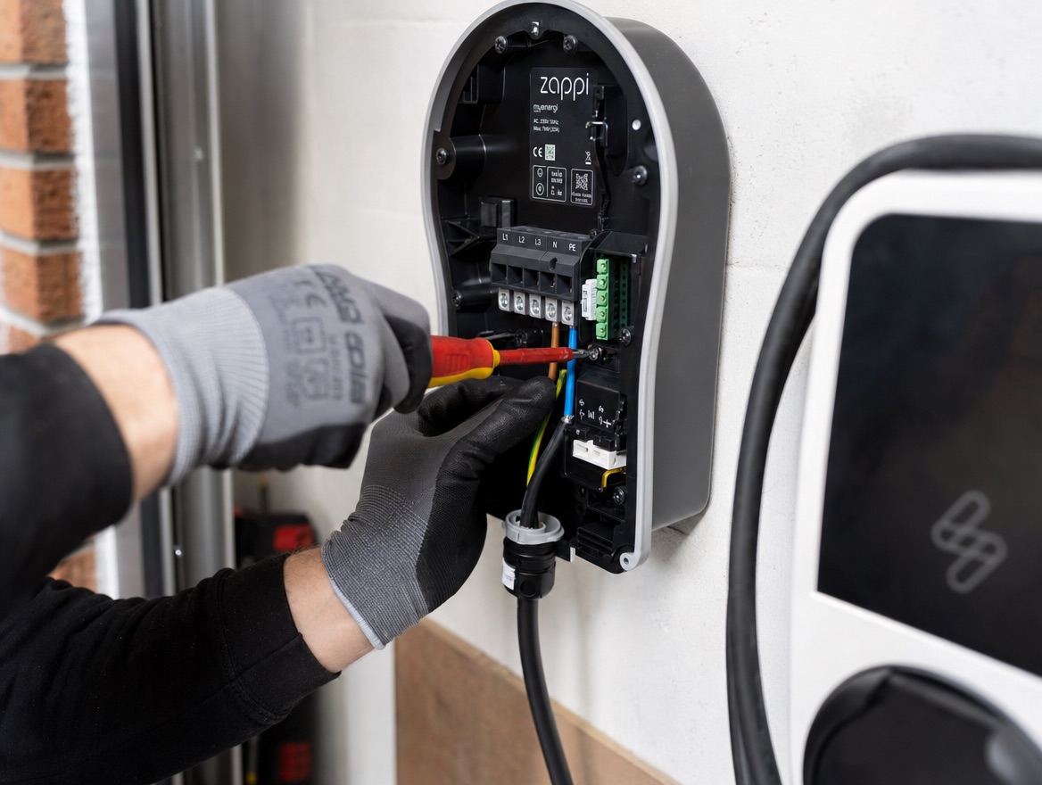 EV charge point install
